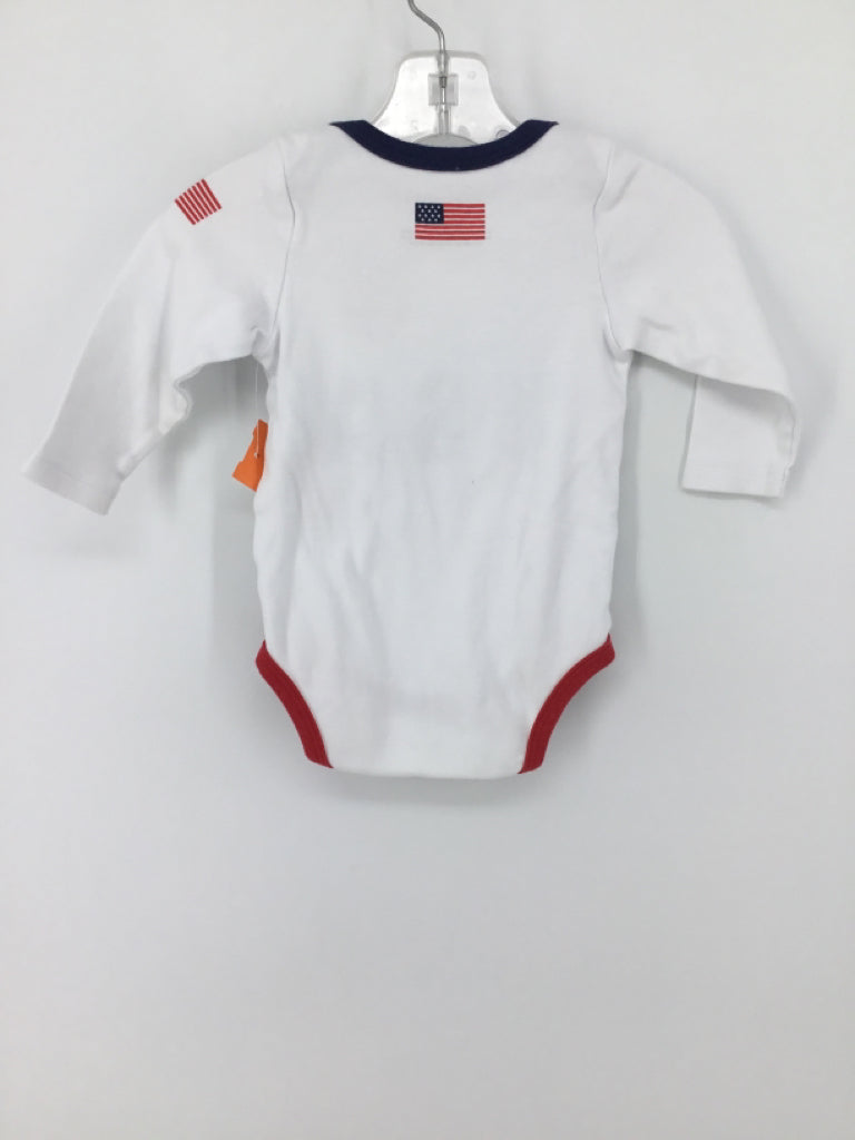 brandless Child Size 6-12 Months White Onesie