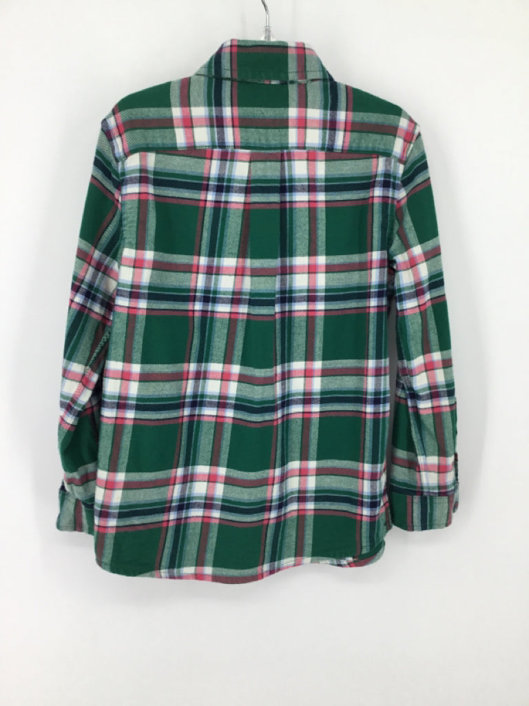 vineyard vines Child Size 6 Green Plaid Shirt - boys