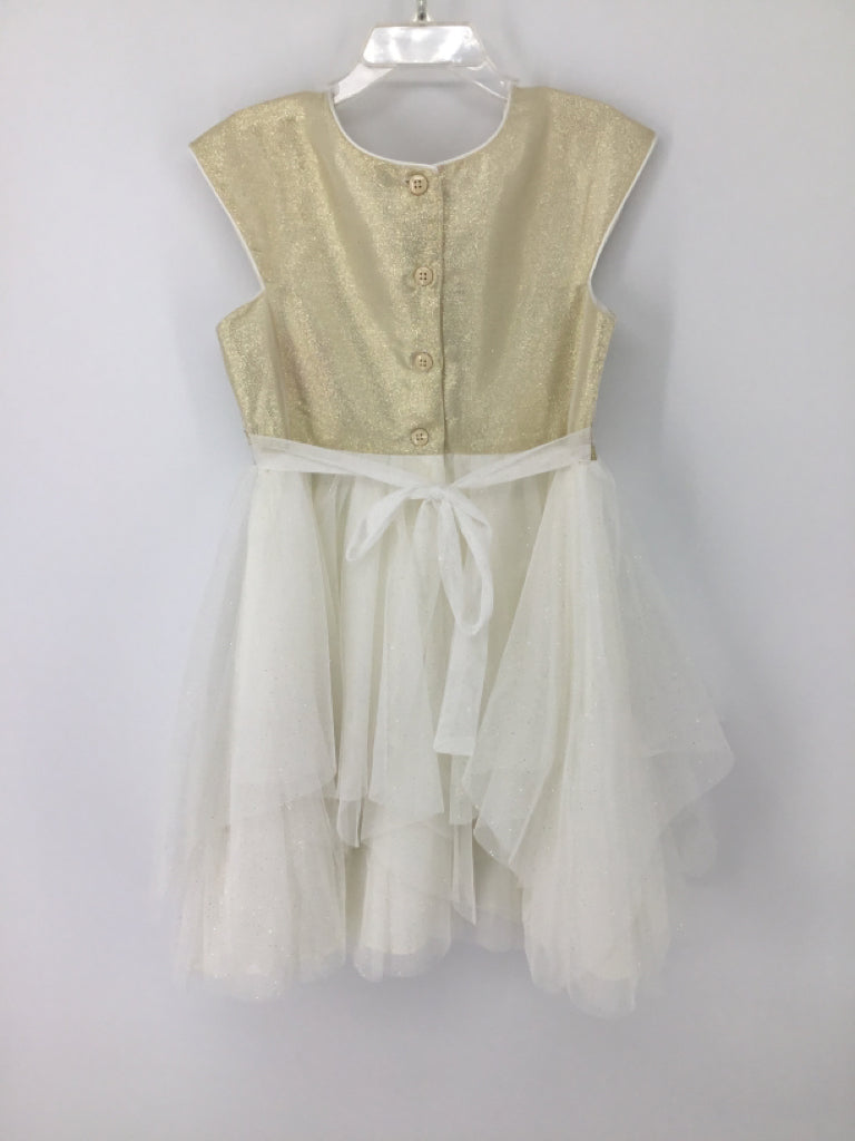 Jona Michelle Child Size 6 White Dress - girls