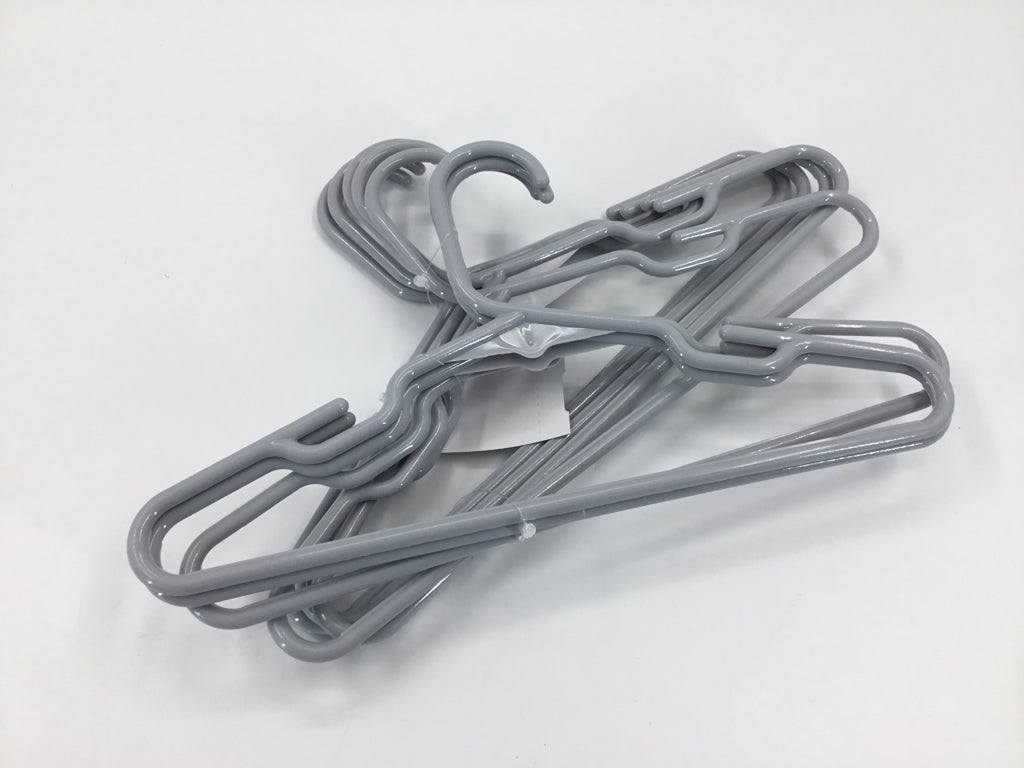 Set of 8 Gray Kids' Hangers