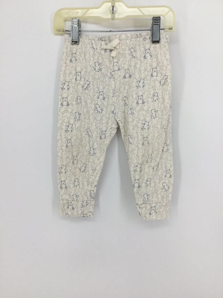 Baby Gap Child Size 12-18 Months White Print Pants - boys