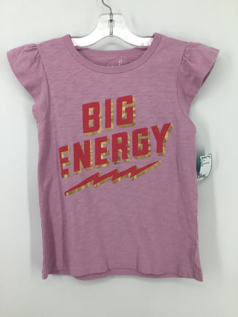 peek Child Size 8 Purple T-shirt - girls
