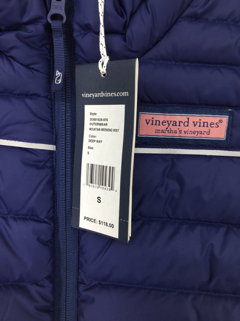 vineyard vines Child Size 8 Navy Solid Outerwear - boys