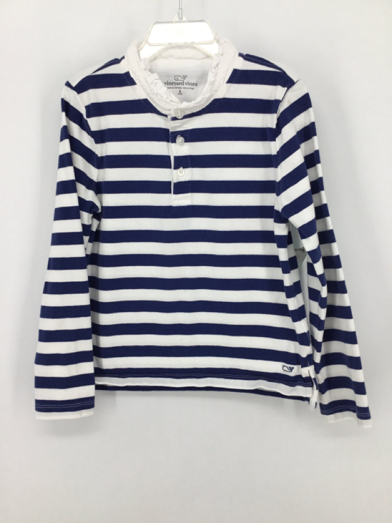vineyard vines Child Size 7 Navy Shirt - girls