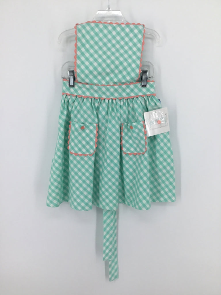 Serendipity by Shrimp and Grits Child Size 7 Green Dress - girls