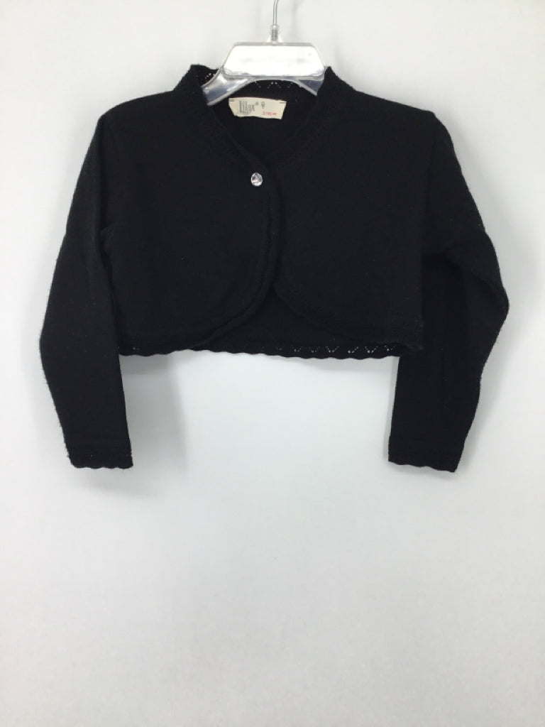 Lilax Child Size 2 Black Sweater - girls