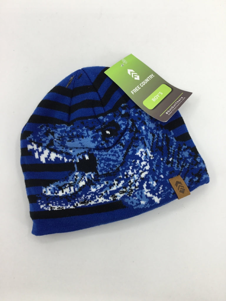 Free Country Child Size S Blue Dinosaur Hats - boys