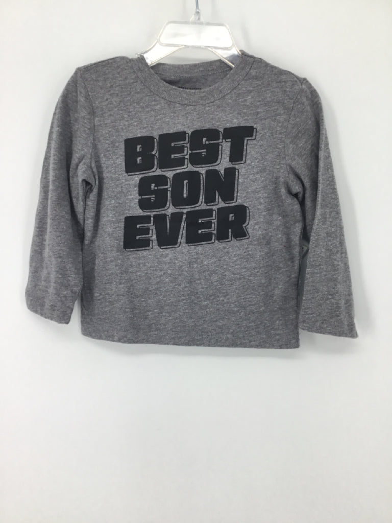 Childrens Place Child Size 18-24 Months Gray screen printed T-shirt - boys