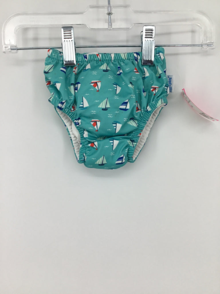 i play Child Size 12 Months Teal Nautical Swimwear - boys