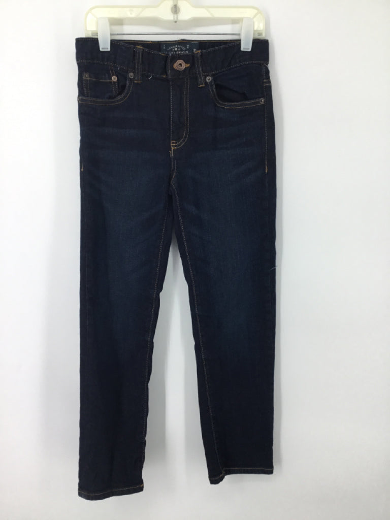 Lucky Brand Child Size 10 Blue Solid Jeans - boys