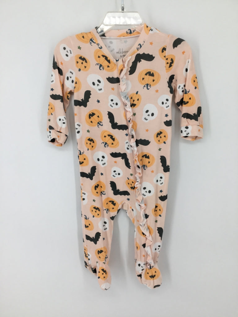 Milkberry Child Size 6-9 Months Pink Halloween Sleeper