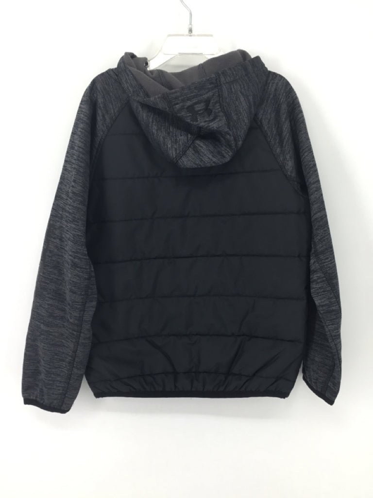 Under Armour Child Size 7 Black Solid Outerwear - boys