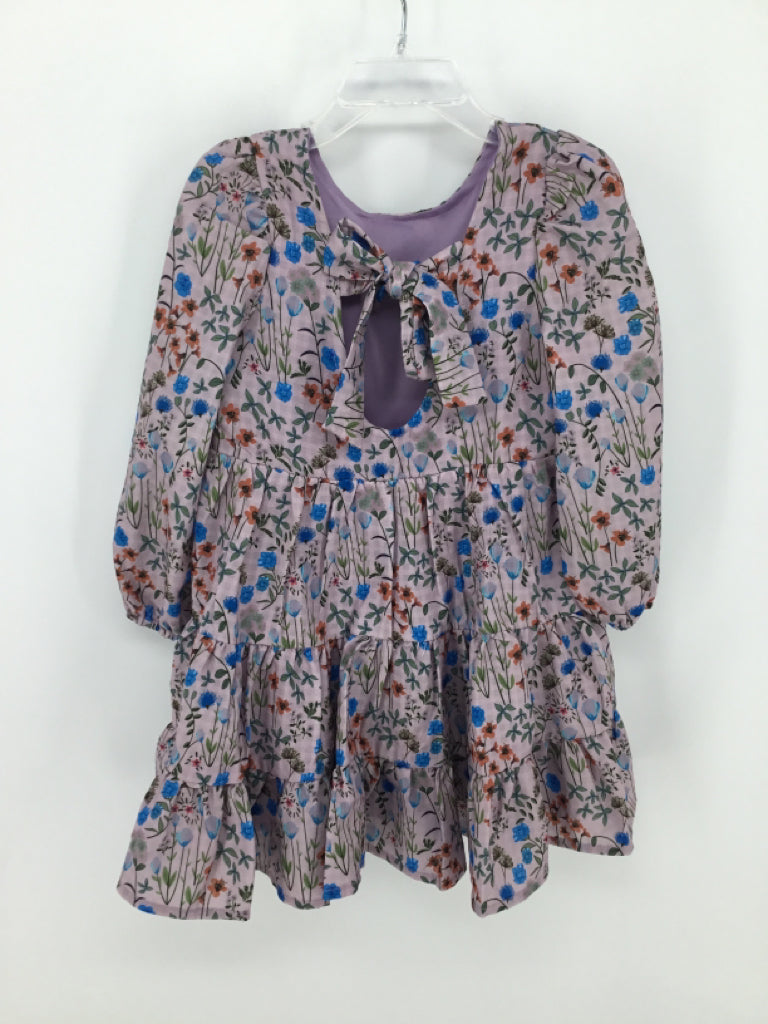 Mabel & Honey Child Size 4 Purple Dress - girls