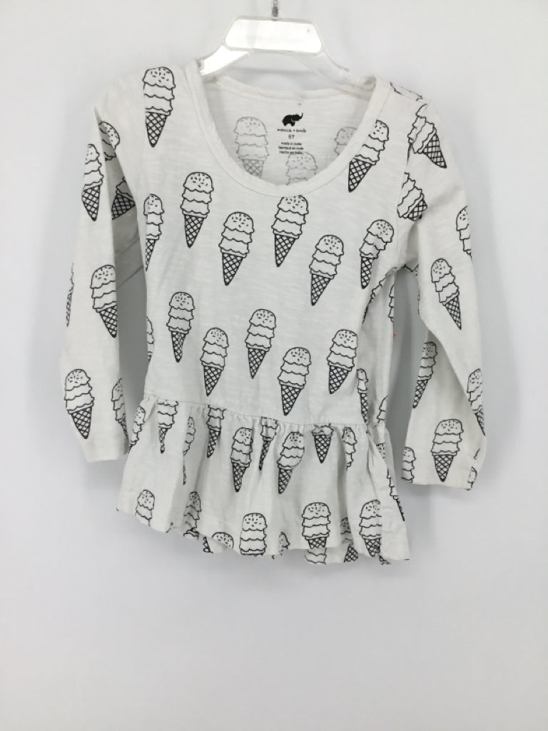 Monica + Andy Child Size 5 White Shirt - girls