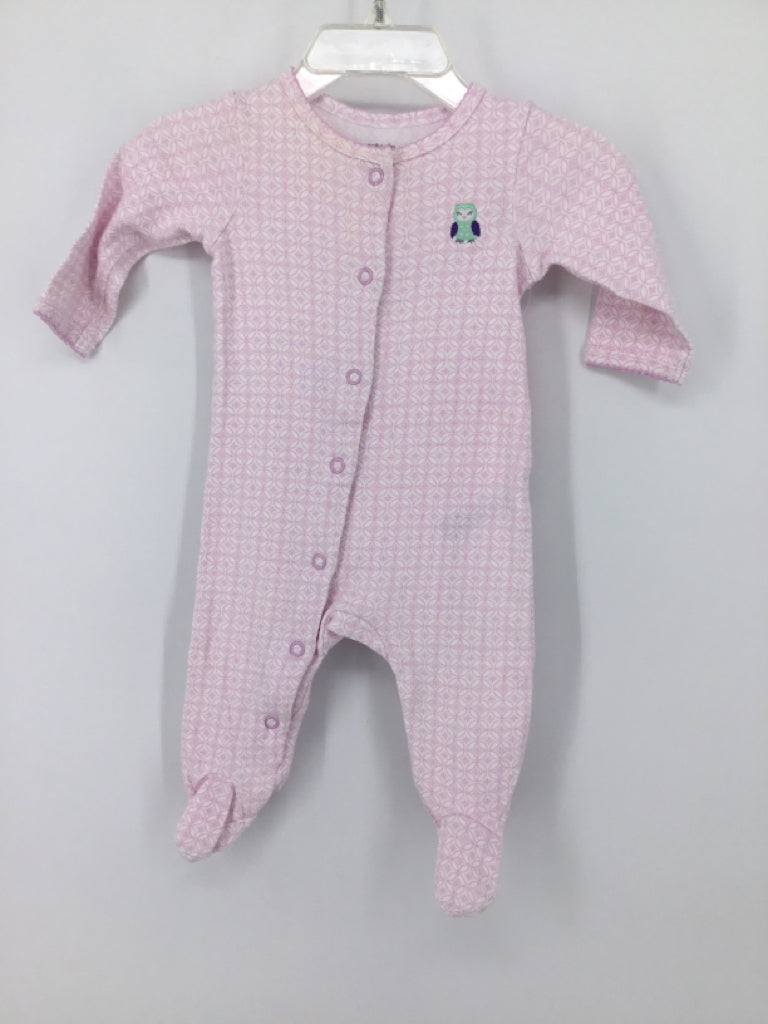 Carter's Child Size 3 Months Pink Sleepers