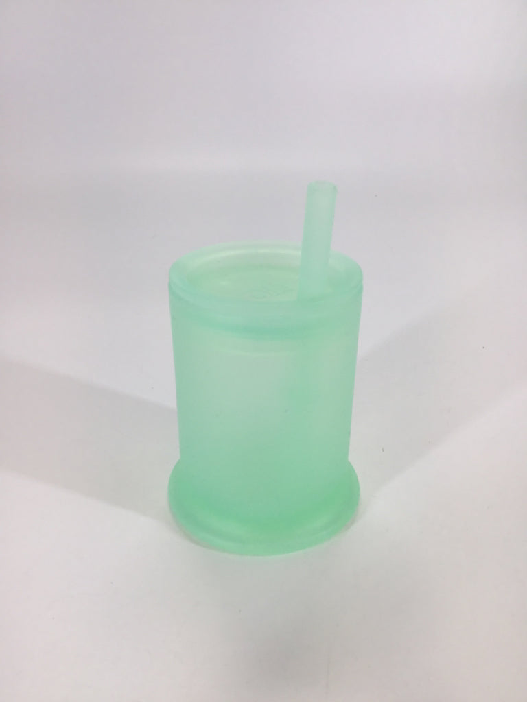 Ola Baby Silicone Training Cup w/ Straw Lid - 5oz
