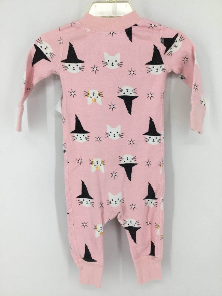 Hanna Andersson Child Size 3-6 Months Pink Halloween Pajamas