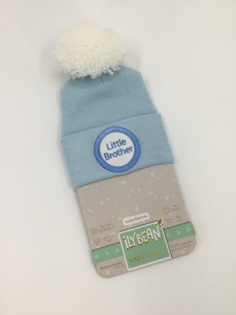 ILY Bean Child Size Newborn Blue Embroidered Hats - boys