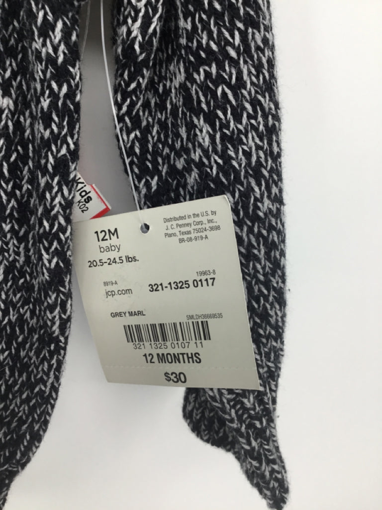 okie dokie Child Size 12 Months Navy Marbled Sweater - boys