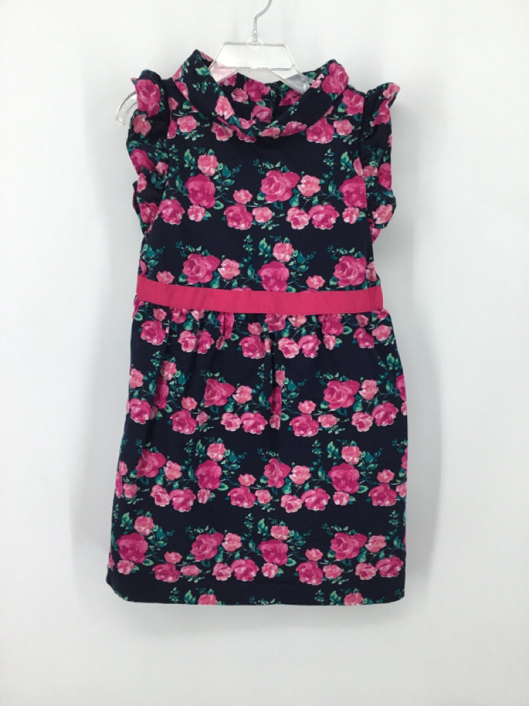 Janie and Jack Child Size 6 Navy Dress - girls