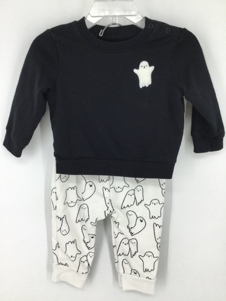 Cat & Jack Child Size 6-9 Months Black Halloween Outfit