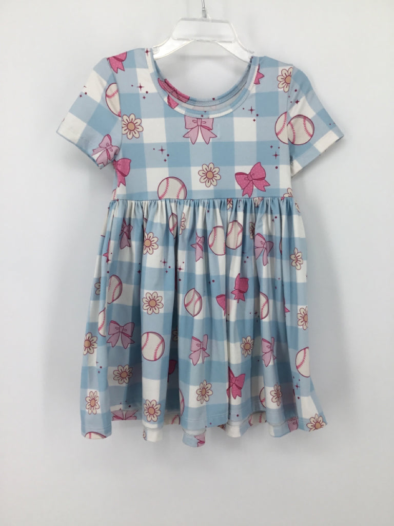 Mila & Rose Child Size 3 Blue Dress - girls