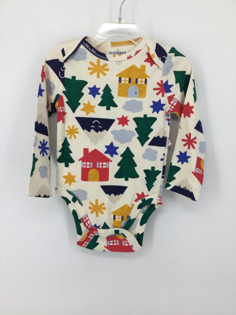 Old Navy Child Size 18-24 Months Multi-Color Onesie