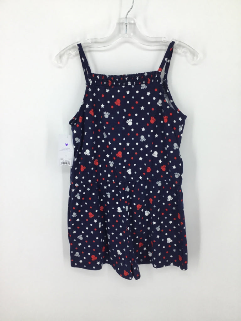 jumping beans + Disney Child Size 10 Navy Stars & Stripes Outfit