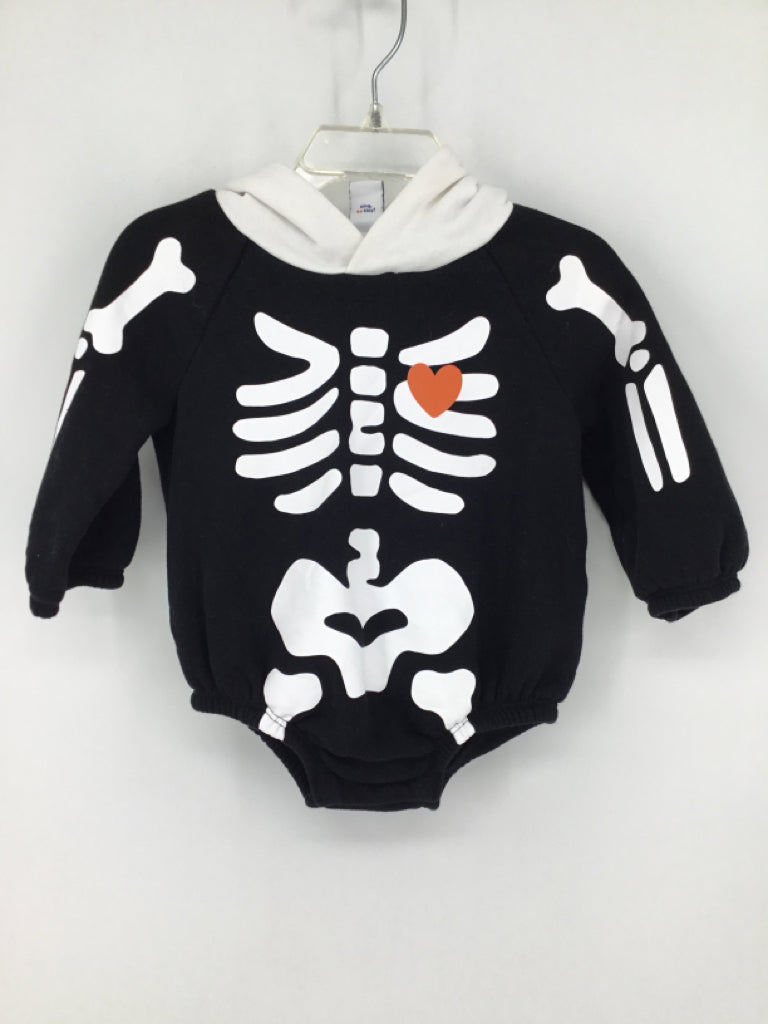Old Navy Child Size 6-12 Months Black Halloween Outfit