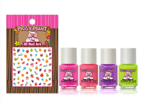 Piggy Paint - Cutie Fruity Polish Set