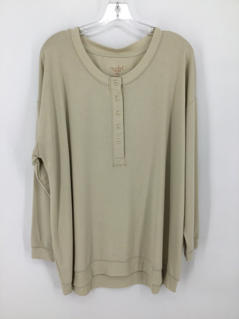 isabel Maternity Size XXL Cotton Blend Top