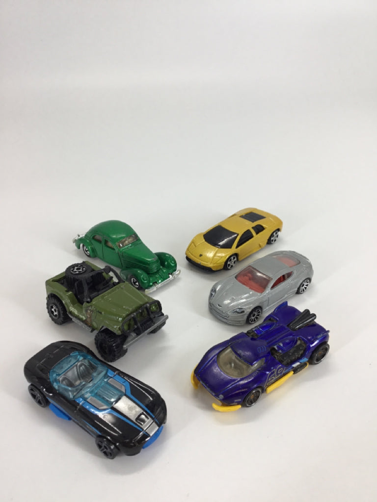 Hot Wheels Cars - 6pcs