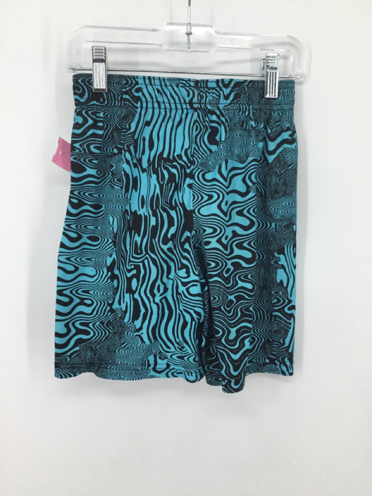 Under Armour Child Size 7 Blue Print Shorts - boys
