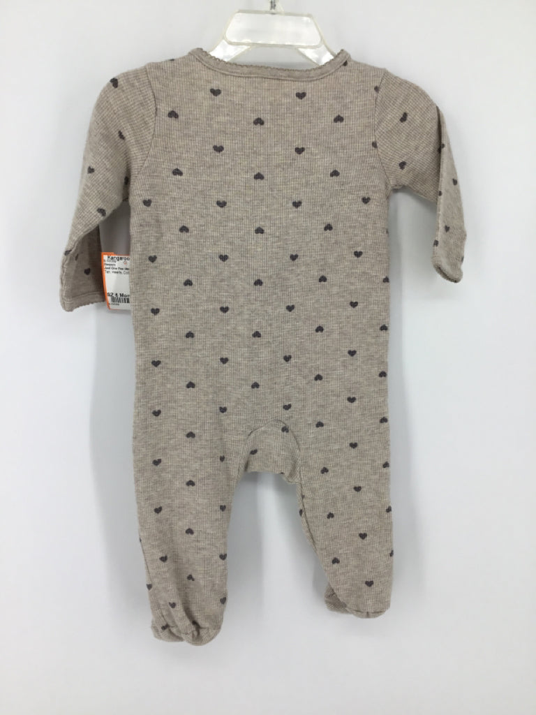Just One You Made by Carters Child Size 6 Months Tan Sleepers