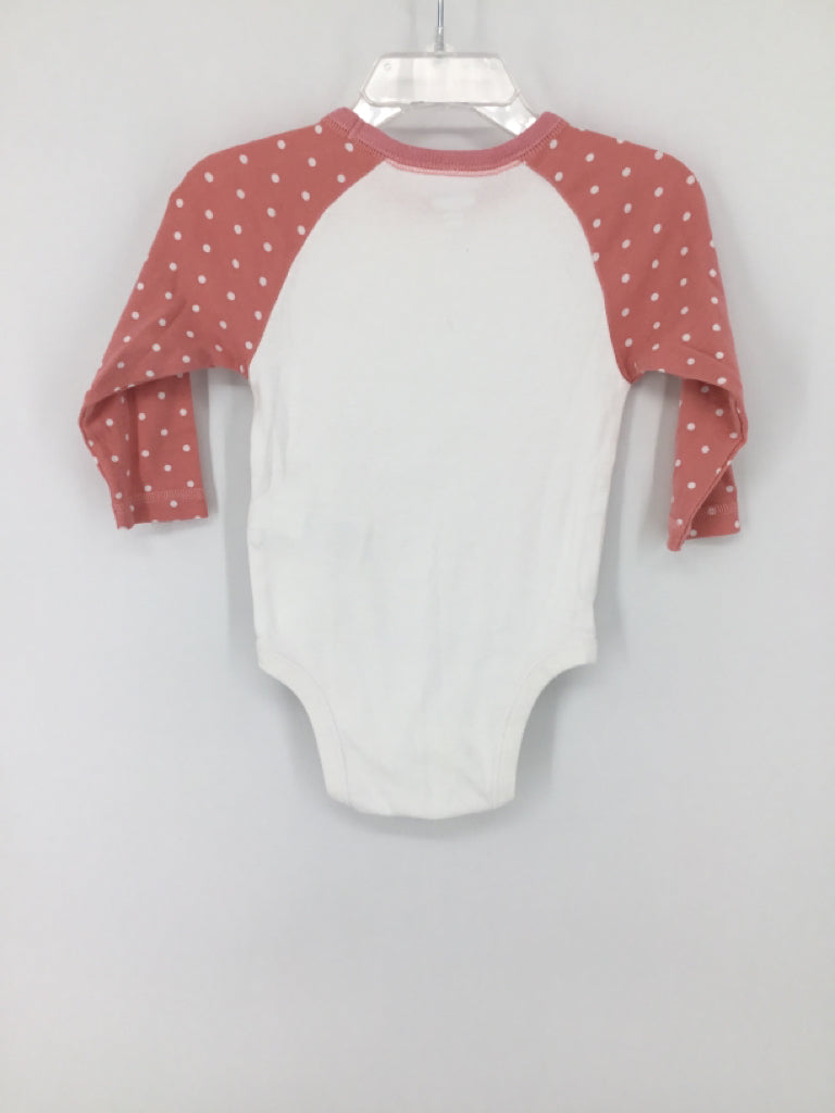 Old Navy Child Size 12-18 Months Pink Onesie