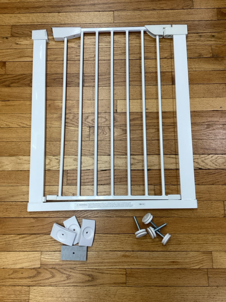 White Metal Safety Gate