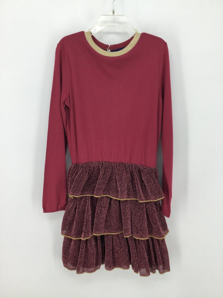 Mini Boden Child Size 7 Red Dress - girls