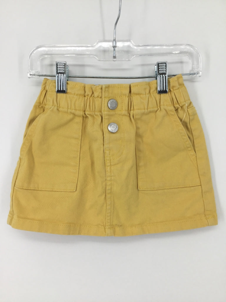H & M Child Size 2 Yellow Skirts - girls