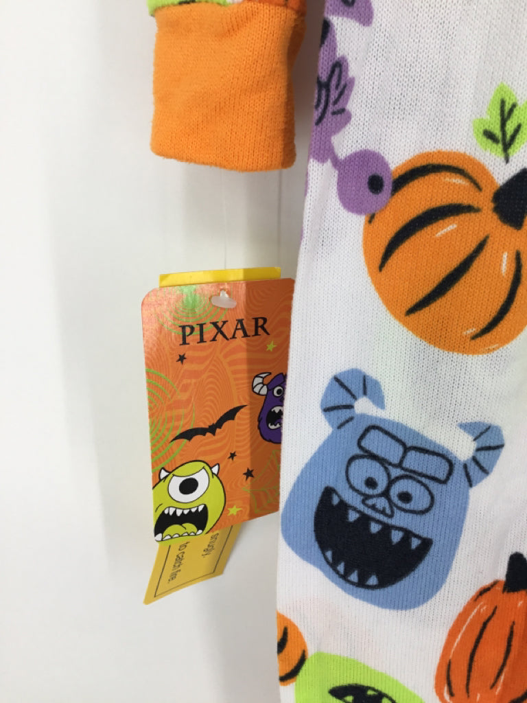 Disney Child Size 3 Multi-Color Halloween Pajamas
