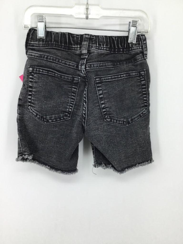Gap Denim Child Size 5 Black Solid Shorts - boys