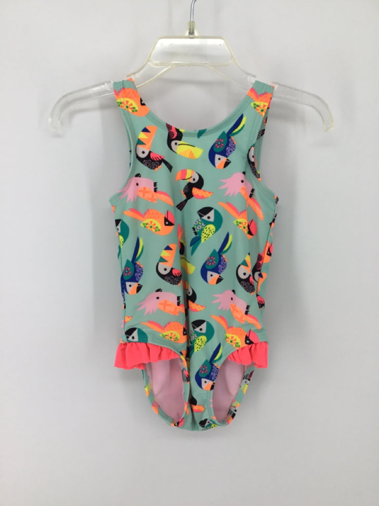 Cat & Jack Child Size 12 Months Blue Swimwear - girls