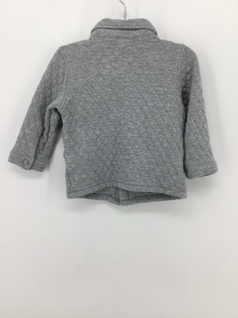 Old Navy Child Size 18-24 Months Gray Solid Shirt - boys
