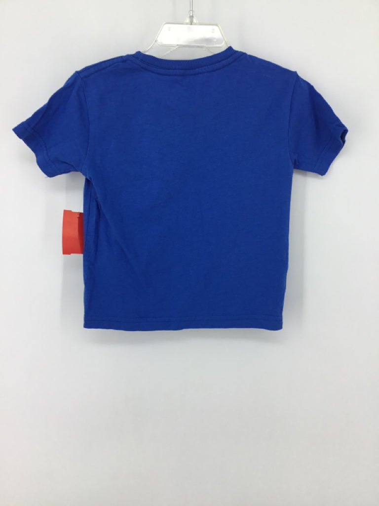 brandless Child Size 2 Blue Sports T-shirt - boys