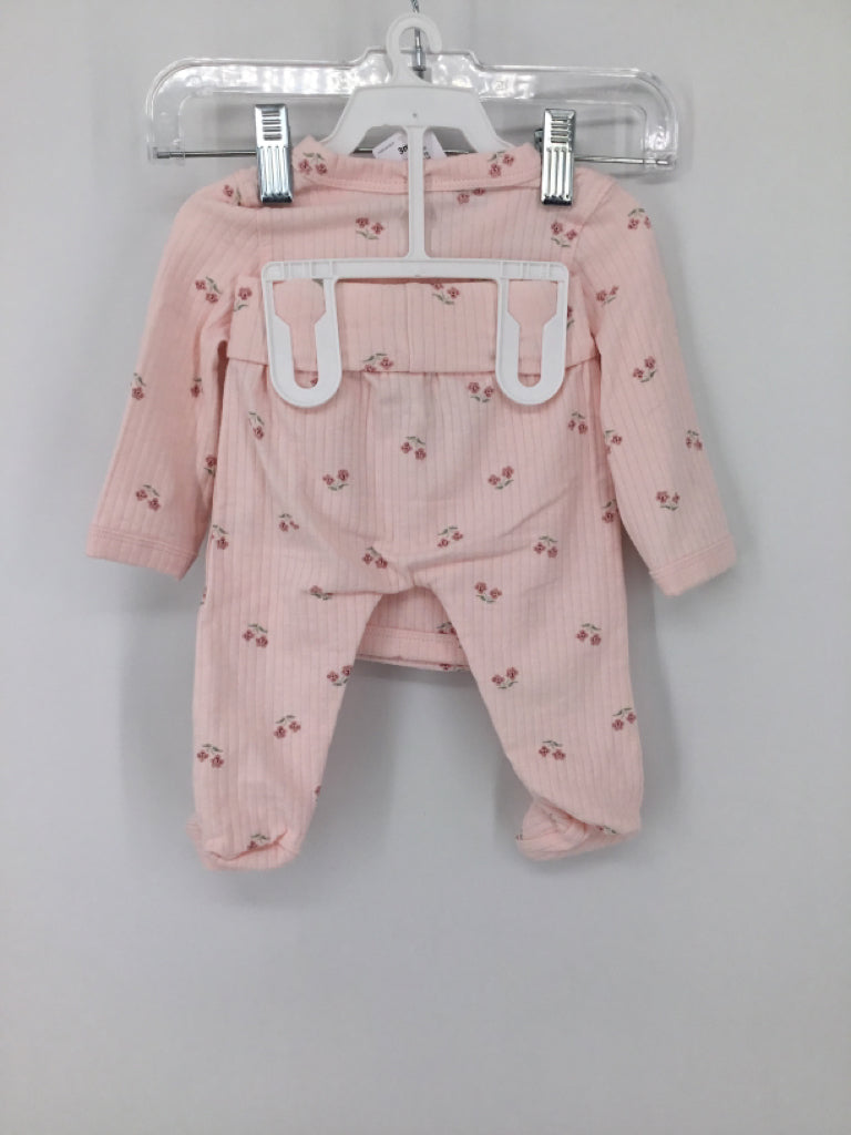 Just One You Made by Carters Child Size 3 Months Pink Outfit - girls