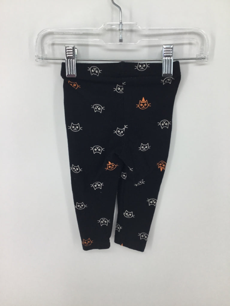 Cat & Jack Child Size 12 Months Black Halloween Pants
