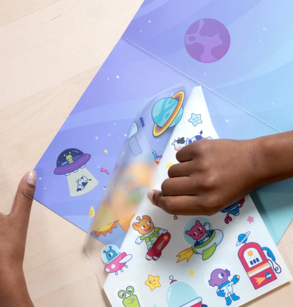 Ooly - Set the Scene Transfer Sticker Magic (Galaxy Buddies)