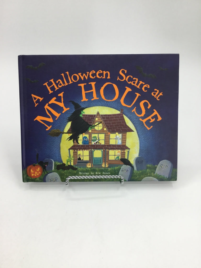A Halloween at My House Hardback Book