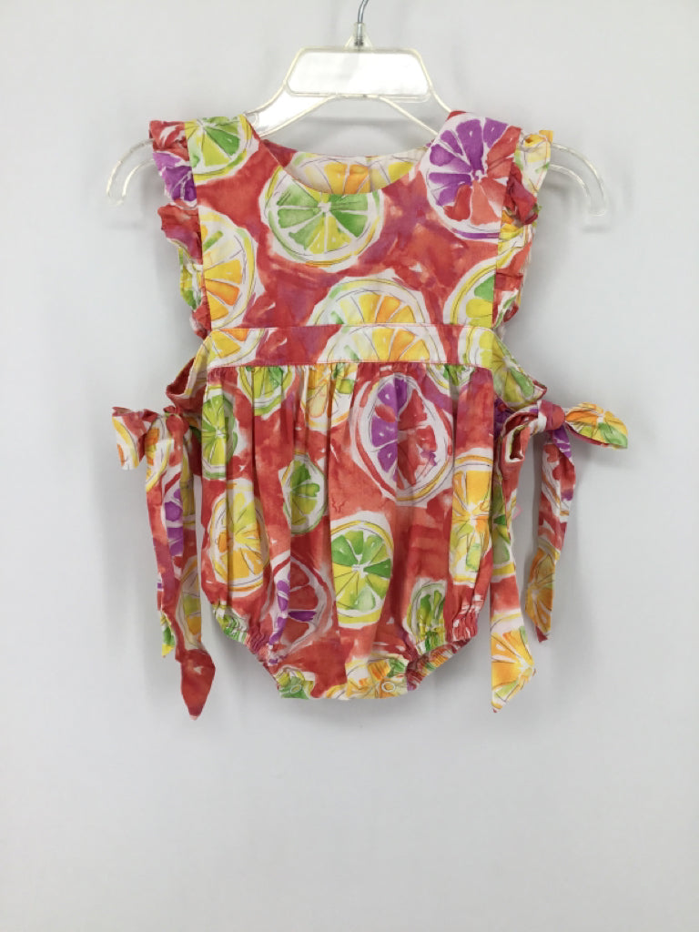 Stitchy Fish Child Size 6 Months Pink Outfit - girls