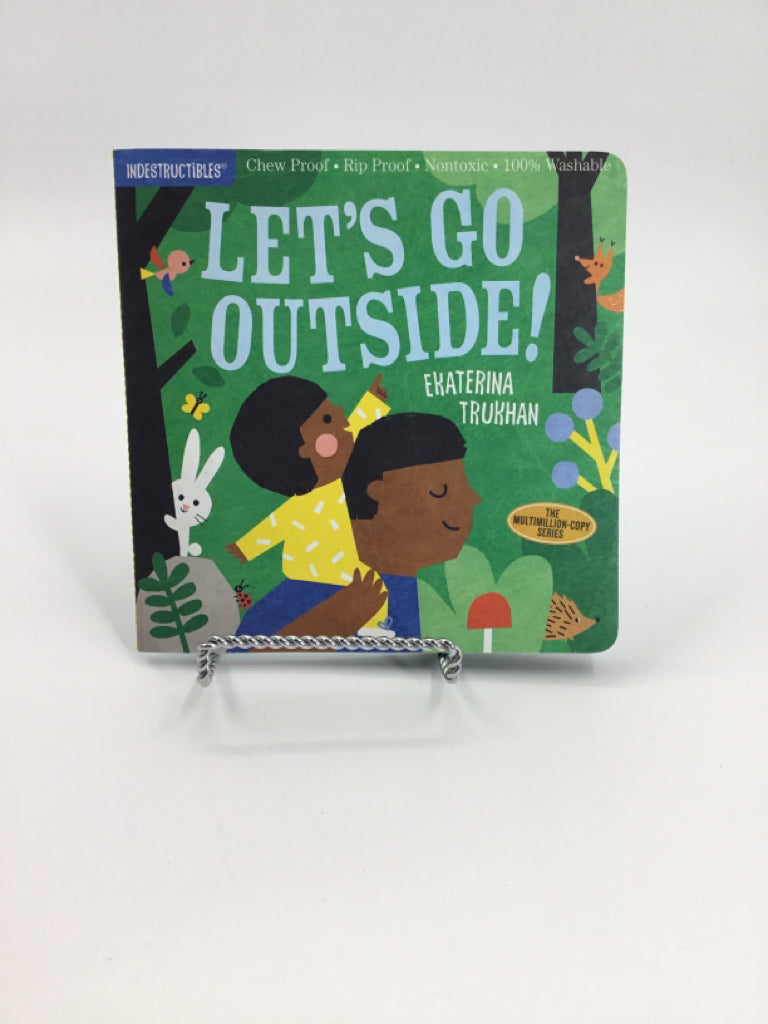Industructibles Let's Go Outside! Paperback Book