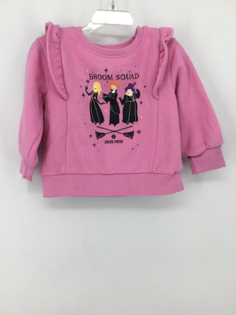 jumping beans Disney Child Size 2 Pink Halloween Sweatshirt